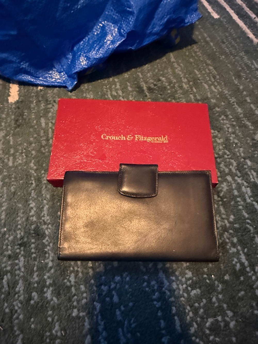 Black Leather Women's Wallet